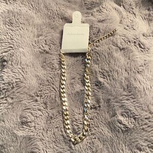 Gold Chain Link Necklace - Fashion Jewelry